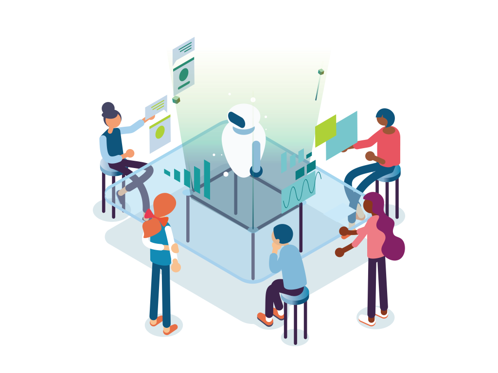 Figure. Communication Amplified by AI.